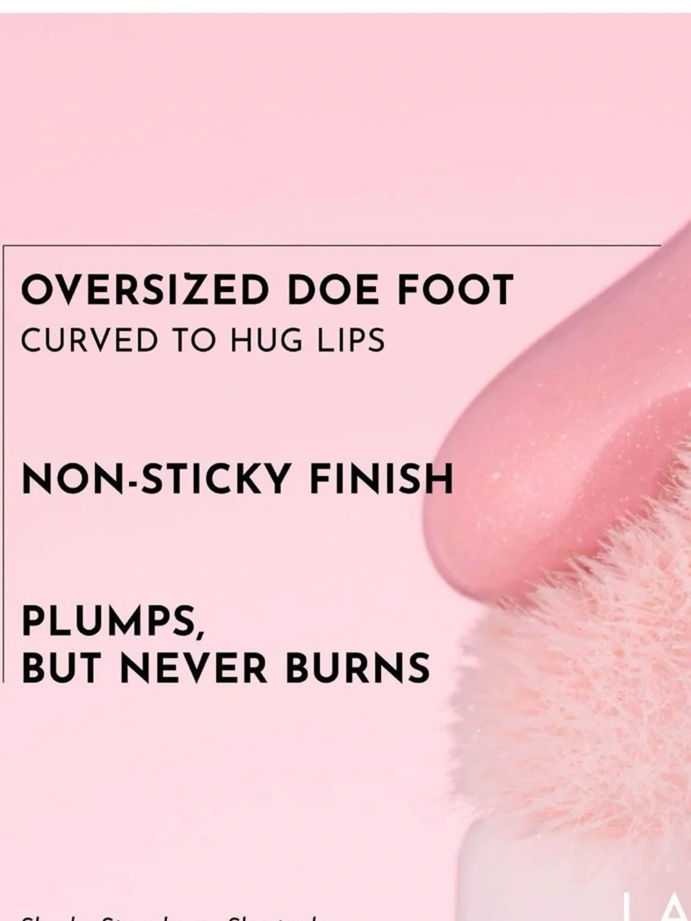 🌷Lawless Strawberry Shortcake Forget the Filler Plumping Lip Gloss New FullSz